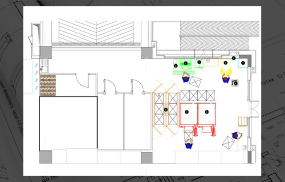 Réalisation aménagement boulangerie pâtisserie 80m2