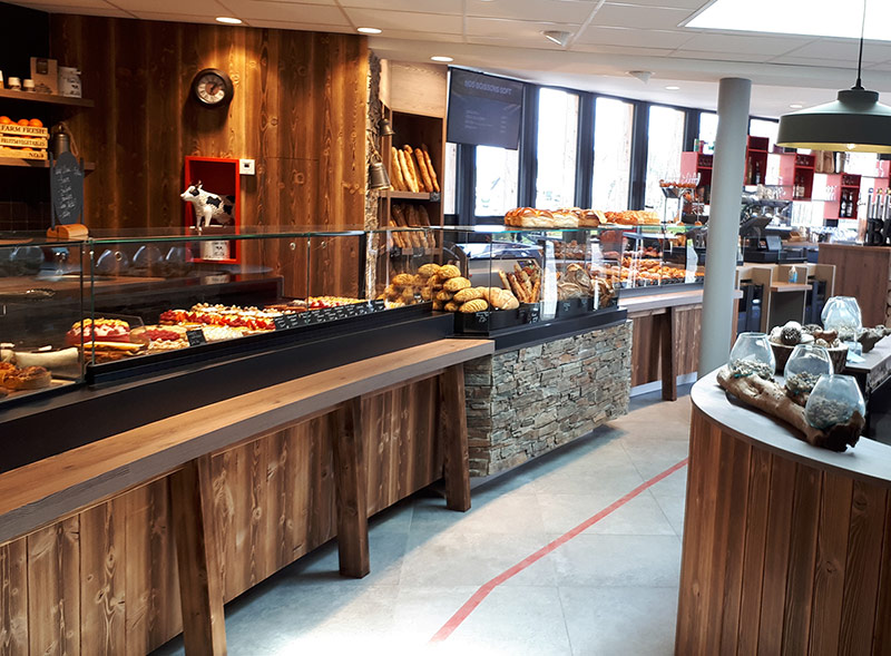 Pose Conception et aménagement de boulangeries, pâtisseries, magasins et laboratoires pour les métiers de bouche - SIMATEL